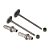 Valvula Guia E Retentor Kit (6pcs) Ww3 Cg 125 02/08 +0.10 Ret. V - Imagem 1