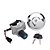 Chave Ignicao (kit Conjunto Travas) Condor Cg 125 14/15 - Imagem 1