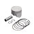 Pistao Kit C/anel Kmp Biz/pop 110 Inj. 16/24 0.25 - Imagem 1