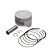 Pistao Kit C/anel  Kmp Dyamond Crf 230 0.50 - Imagem 1