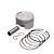Pistao Kit C/anel  Kmp Dyamond Cg 150 0.25 - Imagem 1