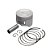 Pistao Kit C/anel  Kmp Dyamond Biz 125 0.75 - Imagem 1