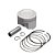Pistao Kit C/anel  Kmp Dyamond Cg 125 09/18 1.00 - Imagem 1