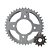Kit Transmissao Darom  Com Retentor Cb 250f Twister 16/22 - Imagem 3