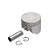 Pistao Pino/trava Kmp Biz/pop 110 Inj. 16/24 0.25 - Imagem 1