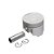 Pistao Pino/trava Kmp Biz/pop 110 Inj. 16/24 0.50 - Imagem 1