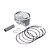 Pistao Kit C/anel Rik Premium Cg 150 P/ 220cc  Std - Imagem 1