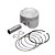 Pistao Kit C/anel Kmp Cg 125 09/18 0.25 - Imagem 1