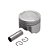Pistao Pino/trava Kmp Cg 125 Fan 09/18 1.50 - Imagem 1