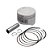 Pistao Kit C/anel Kmp Cbx 250/xr 250 0.75 - Imagem 1