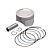 Pistao Kit C/anel Kmp Cg/bros 160 4.00 - Imagem 1