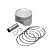 Pistao Kit C/anel Kmp Cg/bros 160 0.75 - Imagem 1