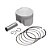 Pistao Kit C/anel Kmp Cg 125 09/18 2.00 - Imagem 1
