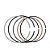 Anel P/ Pistao Kmp Dyamond Neo 125 16/ - Fluo 125 22/ 0.25 - Imagem 1