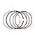 Anel P/ Pistao Kmp Dyamond Neo 125 16/ - Fluo 125 22/ 0.75 - Imagem 1