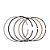Anel P/ Pistao Kmp Dyamond Nmax 160 16/ 0.75 - Imagem 1