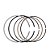 Anel P/ Pistao Kmp Dyamond Nmax 160 16/ 1.00 - Imagem 1