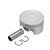 Pistao Pino/trava Kmp Nmax 160 16/20  Std - Imagem 1