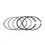 Anel P/ Pistao Rik Biz 125 05/24 - Cg 125 09/18 0.25 - Imagem 1