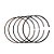 Anel P/ Pistao  Kmp Dyamond Pcx 150 16/22 - Adv 150 21/ 0.25 - Imagem 1