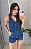 CONJUNTO - COLETE E SHORT JEANS LISTRADO - Imagem 3