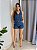 CONJUNTO - COLETE E SHORT JEANS LISTRADO - Imagem 4