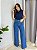CALÇA JEANS WIDE LEG BOLSO QUADRADO FRENTE - Imagem 3