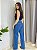 CALÇA JEANS WIDE LEG BOLSO QUADRADO FRENTE - Imagem 2