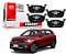 PASTILHA FREIO DIANTEIRA CERAMICA FERODO VOLKSWAGEN T-CROSS TSI 1.0 1.4 2019 A 2022 - Imagem 1