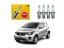 JOGO VELAS IGNIÇÃO NGK FIAT MOBI 1.0 8V EVO 2017 A 2019 - Imagem 1