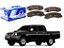 PASTILHA FREIO DIANTEIRA SYL ORIGINAL MITSUBISHI L200 2.5 1992 A 1997 - Imagem 1