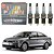 JOGO VELAS IGNIÇÃO NGK VOLKSWAGEN POLO SEDAN 2.0 8V 2008 A 2012 - Imagem 1