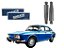 PAR AMORTECEDOR TRASEIRO NAKATA VOLKSWAGEN TL 1600 1970 A 1976 - Imagem 1