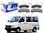 PASTILHA FREIO DIANTEIRA SYL MERCEDES-BENZ SPRINTER 310 SPRINTER 312 2.5 2000 A 2001 - Imagem 1