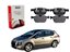 PASTILHA FREIO DIANTEIRA WILLTEC PEUGEOT 3008 1.6 2010 A 2019 - Imagem 1