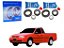 PAR KIT ROLAMENTO RODA TRASEIRO SKF VOLKSWAGEN SAVEIRO BOLA G2 1.6 1.8 2.0 1995 A 1999 - Imagem 1