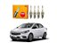 JOGO VELAS IGNIÇÃO NGK CHEVROLET PRISMA 1.0 2016 A 2019 - Imagem 1