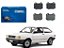 PASTILHA FREIO DIANTEIRA COBREQ ORIGINAL VOLKSWAGEN GOL 1.0 1.6 1994 A 1995 - Imagem 1
