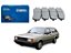 PASTILHA FREIO DIANTEIRA COBREQ VOLKSWAGEN PARATI 1.8 1988 A 1990 - Imagem 1
