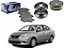 KIT DISCO PASTILHA FREIO DIANTEIRO SYL FREMAX ORIGINAL NISSAN VERSA 1.6 2012 A 2014 - Imagem 1