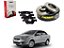 KIT DISCO PASTILHA FREIO DIANTEIRO WILLTEC FIAT GRAND SIENA 1.4 1.6 2012 A 2016 - Imagem 1