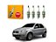 JOGO VELAS IGNIÇÃO NGK FIAT PALIO 1.6 16V ETORQ 1.8 16V ETORQ 2011 A 2014 - Imagem 1