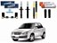 KIT AMORTECEDOR DIANTEIRO TRASEIRO NAKATA CHEVROLET CORSA CLASSIC 1.0 2011 A 2018 - Imagem 1