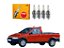 JOGO VELAS IGNIÇÃO NGK FIAT STRADA 1.6 16V 2000 A 2004 - Imagem 1