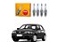 JOGO VELAS IGNIÇÃO NGK VOLKSWAGEN GOL 1.6 8V FLEX 2003 A 2006 - Imagem 1
