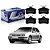 PASTILHA FREIO TRASEIRO SYL ORIGINAL VOLKSWAGEN GOLF 1.6 2.0 2007 A 2013 - Imagem 1