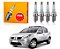 JOGO VELAS IGNIÇÃO NGK RENAULT SANDERO STEPWAY 1.6 16V 2014 A 2015 - Imagem 1