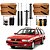 KIT AMORTECEDOR DIANTEIRO TRASEIRO MONROE VOLKSWAGEN SANTANA QUANTUM 1.8 2.0 1995 A 2006 - Imagem 1