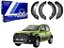 SAPATA DE FREIO SYL FIAT UNO 1.0 1.4 COM ABS 2010 A 2014 - Imagem 1