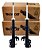 Kit Amortecedor Dianteiro Coxim Coifa Batente Axios Versa - Imagem 2